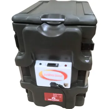 Termobox DVÍŘKA AF 12 S OHŘEVEM DIGITÁLNÍ OV. MILITARY GREEN | ABNER, 33362MG