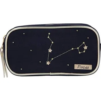 Kosmetická taška Top Model, Modrá, znamení Pisces (Ryby) | 10861_A