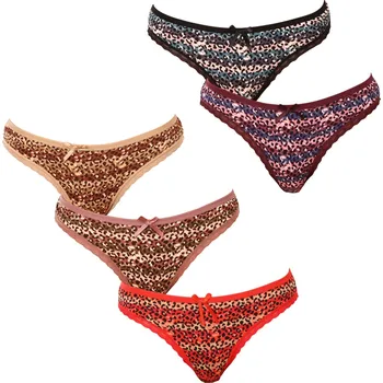 Kalhotky 5PACK dámská tanga Fine woman vícebarevná (807) M Možnost vrácení zboží ZDARMA do 120 dnů!