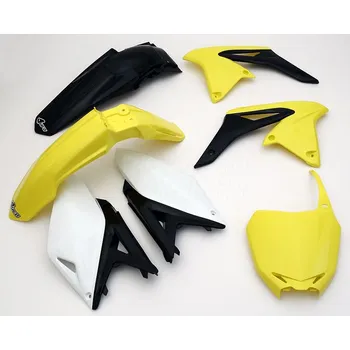 UFO kompletní sada plastů SUZUKI RMZ 250 10-18 barva 13 (žlutá/černá) (SU415E999) (UFO kompletní sada plastů SUZUKI RMZ 250 10-18 barva 13 (žlutá/černá) (SU415E999))