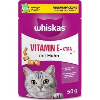 Krmivo pro kočku 50g Whiskas Vitamin E-Xtra