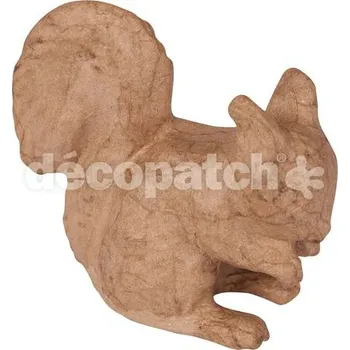 Veverka z papírové hmoty