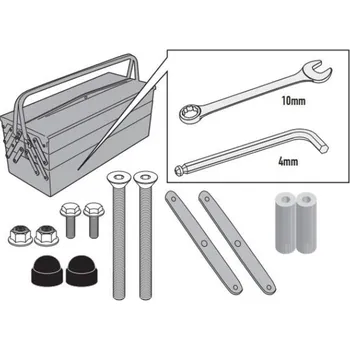 Auto-moto KAPPA upevnění štítu 6711DTK APRILIA SR 125-200 GT 22-25 (KAPPA upevnění štítu 6711DTK APRILIA SR 125-200 GT 22-25)