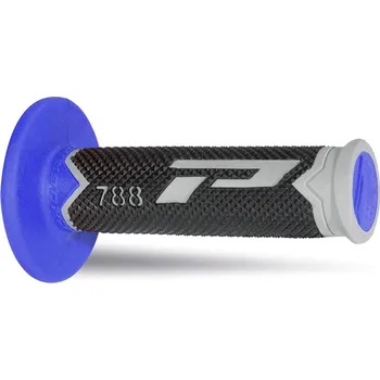 Řazení (gripy) PRO GRIP PA078800TGBL (PROGRIP řazení (gripy) PG788 OFF ROAD (22+25mm, délka 115mm) barva šedá/modrá-černá (trojsměs) (788-213) (PG788/8))