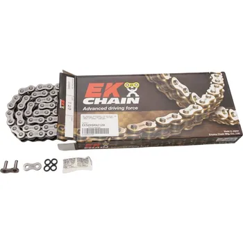 Řetězová sada pro motocykl EK hnací řetěz EK520SRX2 114 QX-RING (DO 750ccm/90km) (114-článků) (37,8KN) vyrobeno v Japonsku nýtovací spojka (EK hnací řetěz EK520SRX2 114 QX-RING (DO 750ccm/90km) (114-článků) (37,8KN) vyrobeno v Japonsku nýtovací spojka)
