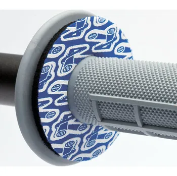 Osvětlení pro motocykl RENTHAL krytky protiotlakové na řazení (gripy) barva světle modrá (RENTHAL krytky protiotlakové na řazení (gripy) barva světle modrá)