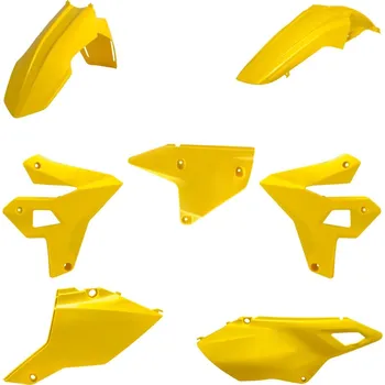 POLISPORT kompletní sada plastů SUZUKI DR-Z 400 (DRZ400) 00-24 (restyling) barva žlutá (POLISPORT kompletní sada plastů SUZUKI DR-Z 400 (DRZ400) 00-24 (restyling) barva žlutá)