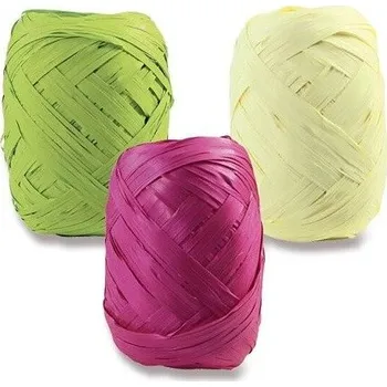 Stuha Provázek Rafia CF, 13mm x 20m, pastel, mix