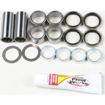 Tlumič řízení PIVOT WORKS sada na opravu kyvné vidlice KTM SX/SXF 04-15 ,EXC/EXCF 04-16, HUSQVARNA TE/FE 11-16, HUSABERG TE/FE 11-14, (28-1168) (pouzdro/objímka 17X22X48mm-2 kusy, ložiska 22X28X16mm-4 kusy) (PIVOT WORKS sada na opravu kyvné vidlice KTM SX/SXF 04-15)