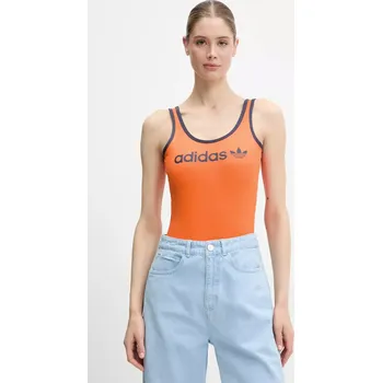 Body Body adidas Originals Graphic Body oranžová barva, JC7767 22X, vel. M