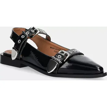 Dámské baleríny Kožené baleríny Bianco BIAVICTORIA 11252159 černá 99X, EUR 37