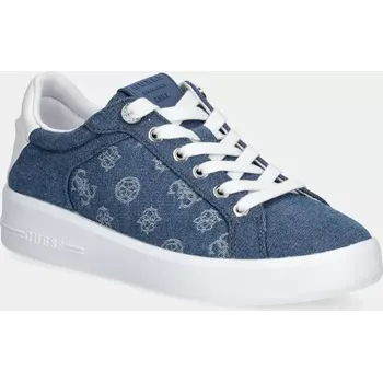 Pánské tenisky Tenisky Guess RONII2 modrá barva, FLJRN2 DEN12 FLJRN2.DEN12.BLUE 55X, EUR 36