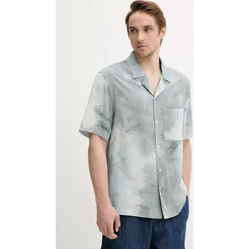 Pánská košile Košile s příměsí lnu IRO MP18NAM šedá 90X, vel. 39