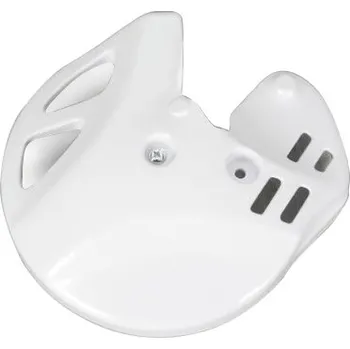Motodíl UFO kryt brzdového kotouče přední YAMAHA YZ 125/250 92-99, YZF/WRF 250 01-03, YZF 400/426/450 98-03, WRF 400/426/450 98-03 barva bílá (UFO kryt brzdového kotouče přední YAMAHA YZ 125/250 92-99, YZF/WRF 250 01-03, YZF 400/426/450 98-03, WRF 400/426/450 98-