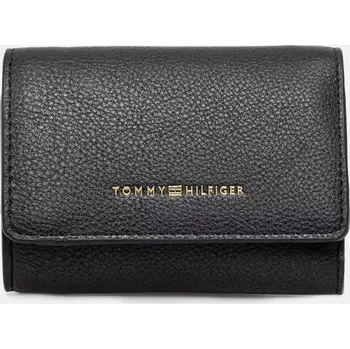 Peněženka Peněženka Tommy Hilfiger dámská, černá barva, AW0AW17477 99X, vel. ONE SIZE