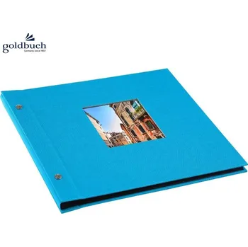 Fotoalbum Šroubkové album 39x31cm Goldbuch 28973 (28889) BELLA VISTA sv.modré 31906