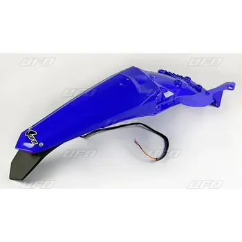 Blatník karosérie UFO zadní blatník YAMAHA WRF 250 15-18, WR 450F 16-18 se světlem barva světle modrá ( ENDURO se světlem LED ) (UFO zadní blatník YAMAHA WRF 250 15-18, WR 450F 16-18 se světlem barva světle modrá ( ENDURO se světlem LED ))