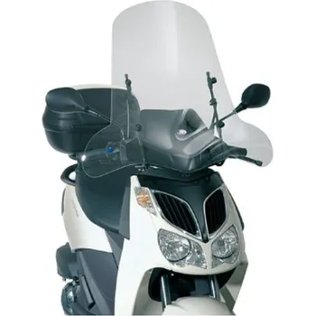 Motodíl KAPPA plexi štít KYMCO / SYM / PEUGEOT / YAMAHA / APRILIA / HONDA průhledný 66 X 67 cm - bez upevnění (KAPPA plexi štít KYMCO / SYM / PEUGEOT / YAMAHA / APRILIA / HONDA průhledný 66 X 67 cm - bez upevnění)