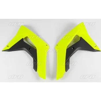 Autodíl UFO kryty chladiče HONDA CRF 250R-RX, CRF 450R-RX 18-19 barva žlutá fluorescenční - (UFO kryty chladiče HONDA CRF 250R-RX, CRF 450R-RX 18-19 barva žlutá fluorescenční -)