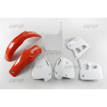 UFO kompletní sada plastů HONDA CR 125 91-92, CR 250 90-91, barva (červená/bílá) (HO097E999) (UFO kompletní sada plastů HONDA CR 125 91-92, CR 250 90-91, barva (červená/bílá) (HO097E999))