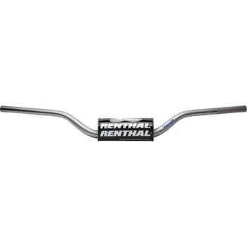 Řídítka RENTHAL řidítka 1,1/8 (28,6mm) MX FATBAR HANDLEBAR TANIUM YAMAHA YZ/YZF +7 barva titanová s chráničem (RENTHAL řidítka 1,1/8 (28,6mm) MX FATBAR HANDLEBAR TANIUM YAMAHA YZ/YZF +7 barva titanová s chráničem)