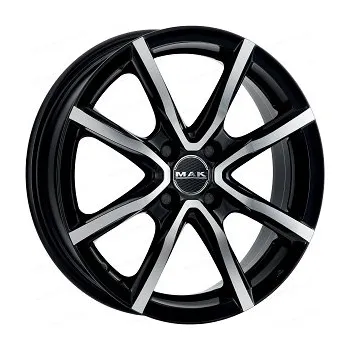 Alu kolo Alu disk MAK MILANO4 6.5x16, 4x100, 72, ET45 BLACK MIRROR