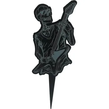 Jedlá dekorace na dort VypálímTi.cz Zápich do dortu - Rock/Metal kytarista