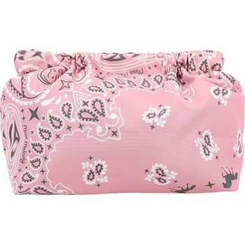 Kosmetická taštička Miss Melody, Růžová, bandana vzor