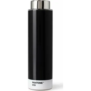 Černá kovová láhev Pantone Tritan Black 419 500 ml
