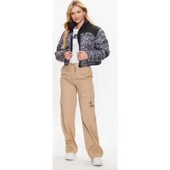 Calvin Klein Jeans Bunda pro přechodné období J20J221591 Černá Regular Fit L