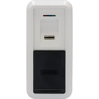 Zámek na kolo Chytrý zámek Abus Scanner otisku prstu HomeTec Bluetooth bílý