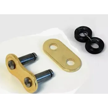 Řetězová sada pro motocykl SUNSTAR nýtovací spojka řetězu 530RRR1 (barva zlatá) - MADE IN JAPAN - (SUNSTAR nýtovací spojka řetězu 530RRR1 (barva zlatá) - MADE IN JAPAN -)