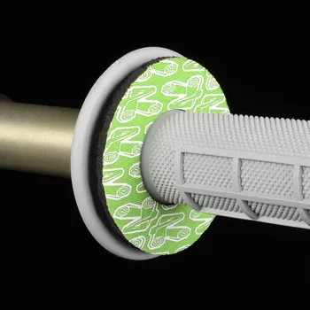 Krytky protiotlakové na řazení (gripy) barva zelená RENTHAL G203 (RENTHAL krytky protiotlakové na řazení (gripy) barva zelená)