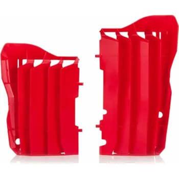 Autodíl UFO kryty chladiče (mřížka) HONDA CRF 450 R / RX 17-20 barva červená (UFO kryty chladiče (mřížka) HONDA CRF 450 R / RX 17-20 barva červená)