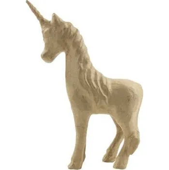 Jednorožec z papírové hmoty - VELKÝ