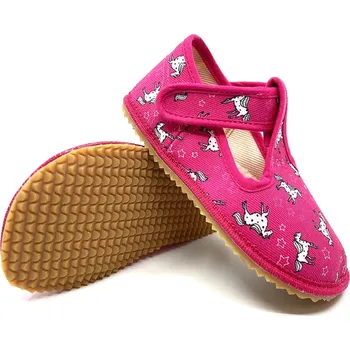 Dětská móda Bačkory Beda Unicorn úzký kotník (BFN 170020 W) 29, Vnitřní délka boty: 18,7 cm, Vnitřní šířka boty: 7,5 cm