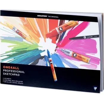 Molotow ONE4ALL Profesionální skicák A4 na šířku