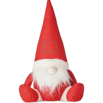 Vánoční ozdoba Plstěný vánoční trpaslík 20 HAT, 30x40mm Sítotiskový transfer, 8 barev