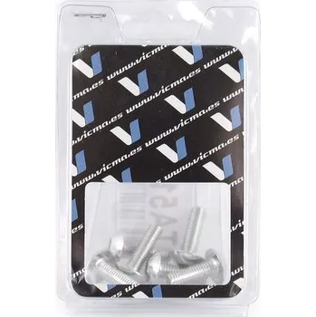 V PARTS (VICMA) sada šroubů do kapotáže M5X15 (6kusů) barva stříbrná (TA515PL) (V PARTS (VICMA) sada šroubů do kapotáže M5X15 (6kusů) barva stříbrná (TA515PL))