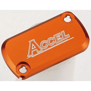 Brzdová čelist ACCEL kryt brzdové pumpy přední KTM SX 65 12- 13 barva oranžová - (ACCEL kryt brzdové pumpy přední KTM SX 65 12- 13 barva oranžová -)