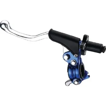 Osvětlení pro motocykl ACCEL úchyt spojkové páčky kompletní + HOT START univerzální barva světle modrá (CL-06BL) - (ACCEL úchyt spojkové páčky kompletní + HOT START univerzální barva světle modrá (CL-06BL) -)