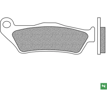Brzdová destička NEWFREN brzdové destičky přední KH181 (TOURING sintrované) BREMBO přední (NEWFREN brzdové destičky přední KH181 (TOURING sintrované) BREMBO přední)