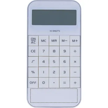 Kancelářská technika Kalkulačka Tamponový tisk (max. 2 barvy, 15x50mm) 2 barvy 5 FRONT BOTTOM