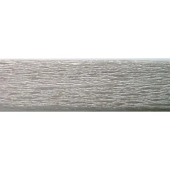Papír Krepový papír, stříbrná, 50x200 cm, VICTORIA