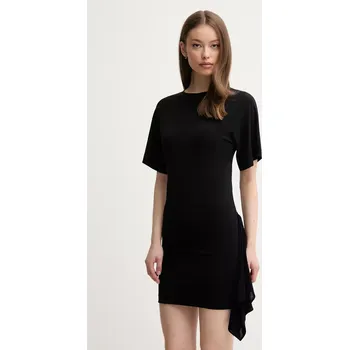 Dámské šaty Šaty Emporio Armani černá barva, mini, přiléhavé, EW001757 AF15394 EW001757.AF15394 99X, vel. 40