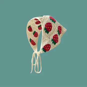 Čelenka Pletená vintage čelenka s květinovým vzorem pro ženy | vlasové doplňky - 2