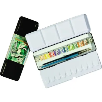 Vodová barva Sada akvarelových barev Renesans 12ks v kovové kazetě