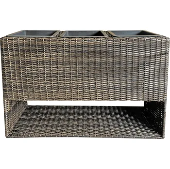 Květináč Garden Pleasure 970381 Garden Pleasure Pflanzkübel Metall 82,0 x 28,0 x 60,0 cm braun | 970381