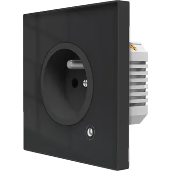 Centrální jednotka pro chytrou domácnost MOES Smart Wall Socket, Zigbee, FR, 16A, Black