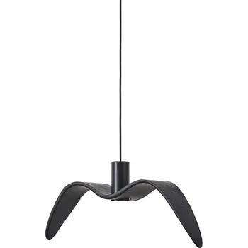 Brokis Závěsné skleněné svítidlo Night Birds 3 Barva skla: Opálové sklo masiv, Povrch montury: Stříbrný elox, Barva kabelu: Světle šedá PC00964_066